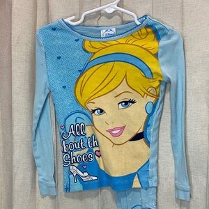 Y2K VINTAGE DISNEY CINDERELLA PJ SET